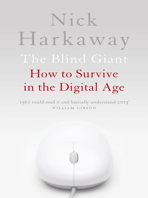 The Blind Giant (eBook): Being Human in a Digital World